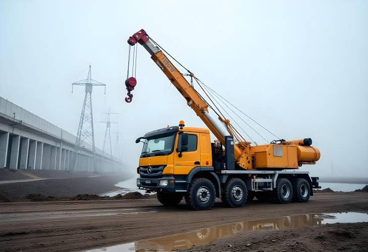 Hydropower Plants Under Construction The Role of Truck Cranes