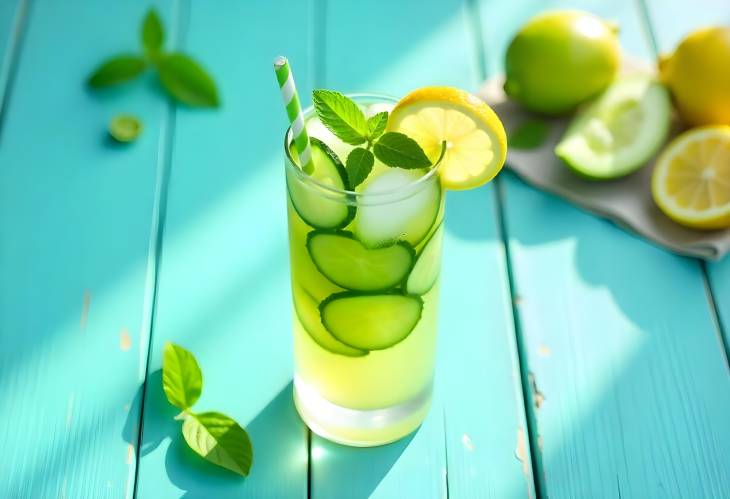 Cool and Crisp Summer Detox Cocktail Recipe