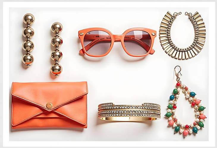 Chic and Bright Summer Fashion Accessories for Women Clutches and Jewelry