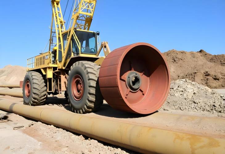 Efficient Pipeline Installation with Wheel Loading Machines