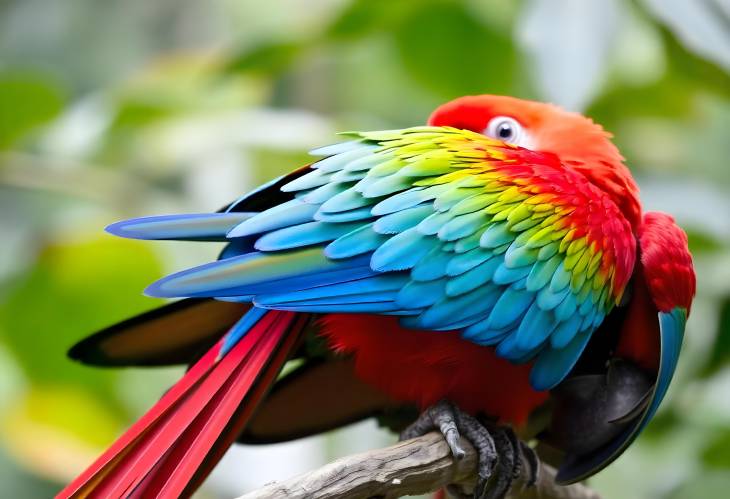 Scarlet Macaws Natures Vibrant Feathered Beauties