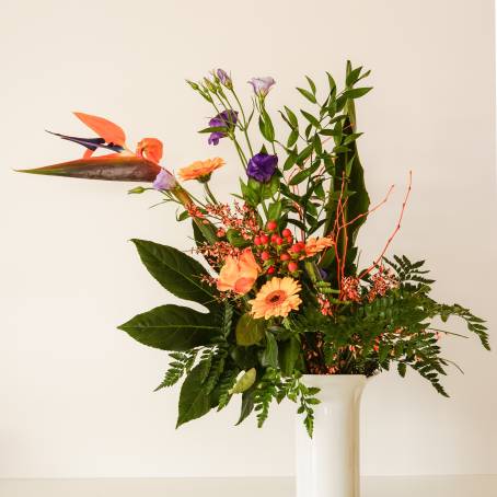 Floral Inspirations Studio Leaf and Flower Arrangements