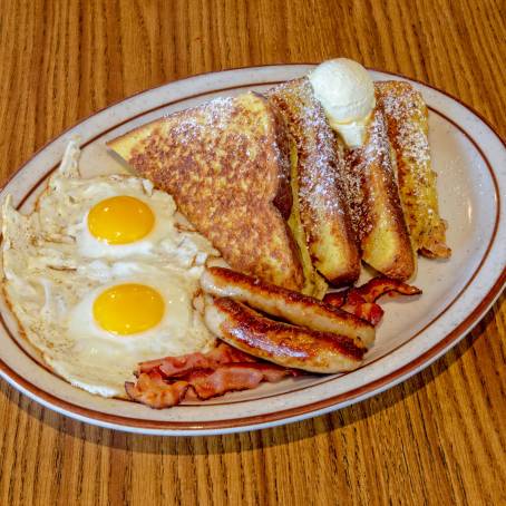 Gourmet French Toast with Sticky Toffee Pecans