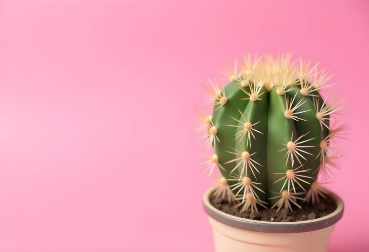 Pink Cactus A Playful Touch to Modern Decor