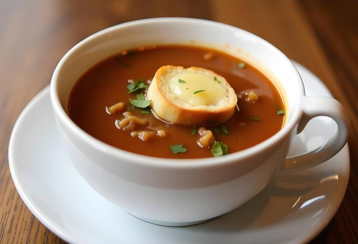 Classic French Onion Soup Layers of Flavor