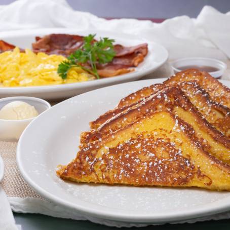 Heavenly French Toast with Sticky Toffee Pecans