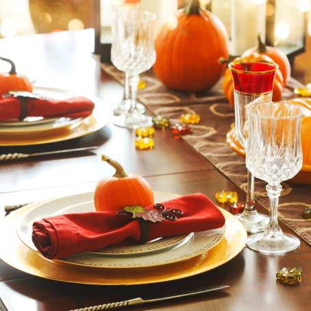 Thanksgiving Table Setting A Feast for the Senses