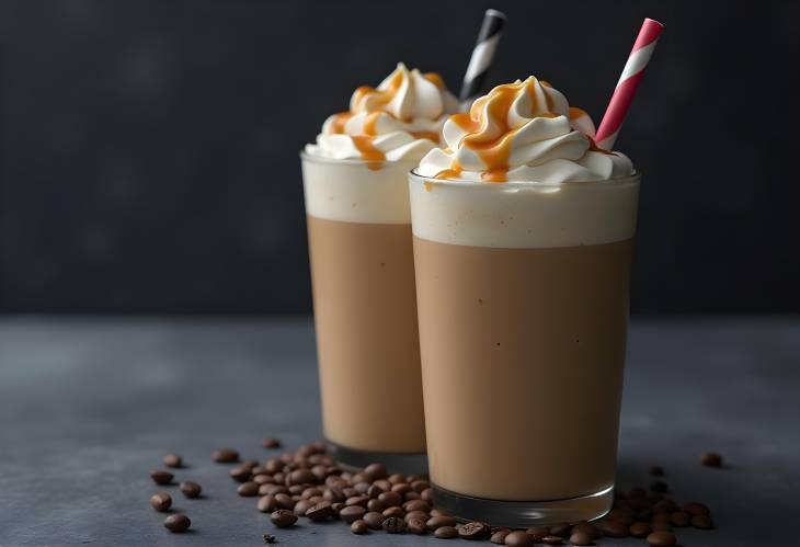 Iced Coffee Bliss Whipped Frappuccino Delight