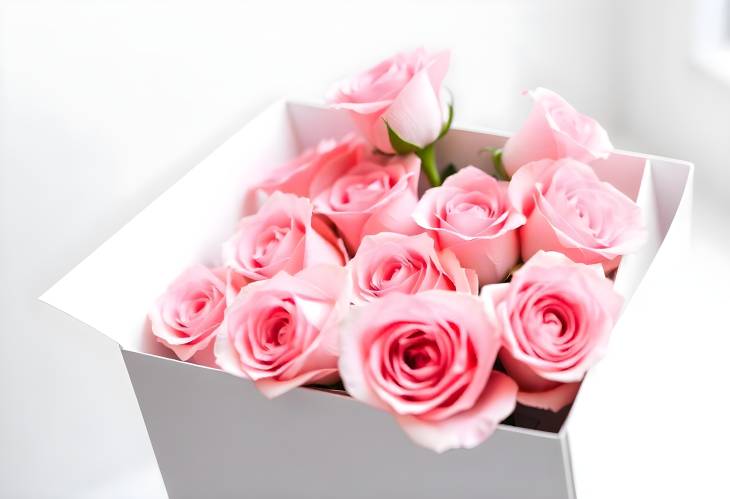 Pink Roses in a White Box The Art of Minimalism