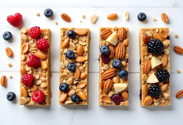 Healthy Snacking Granola Bars Packed with Nutrients