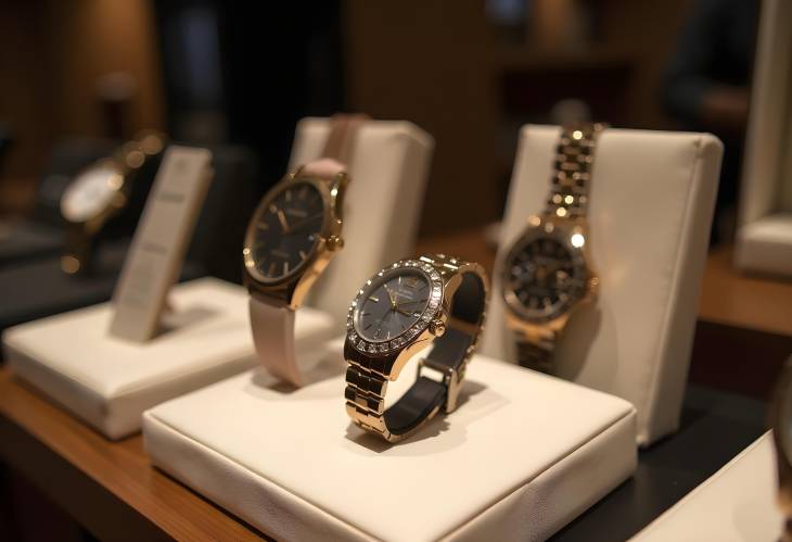 Stunning Watch Showcase Glamorous Timepieces on Display