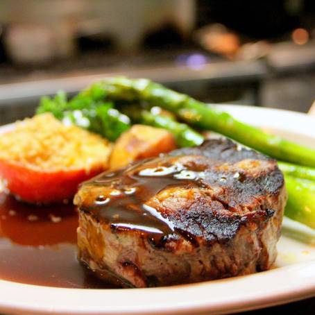 Savoring the Flavor Beef Fillet Steak with Sea Salt