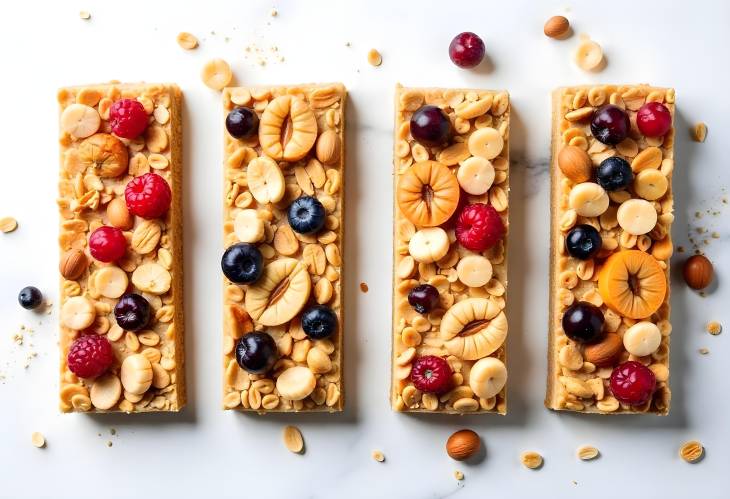 Fitness Fuel Delicious Cereal Granola Bars with Nuts