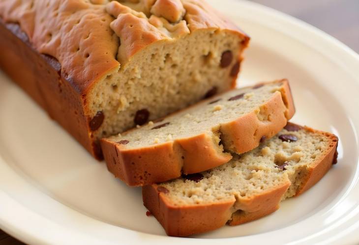 Moist and Sweet Banana Bread with Chocolate Chips