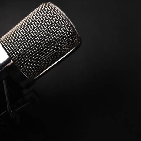 Black Microphone The Heart of Audio Production