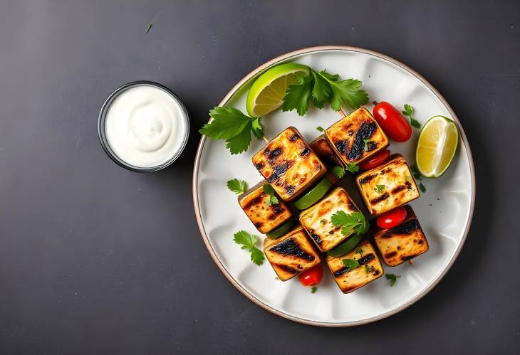 Indian Style Paneer Tikka A Vegan Delight