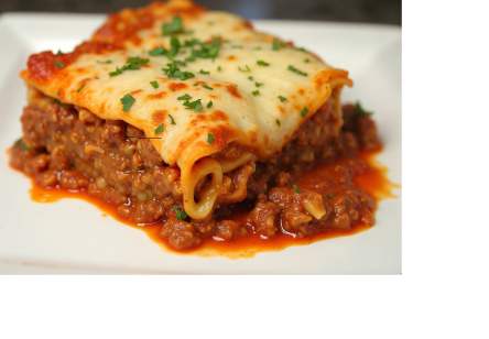 Indulge in Comfort Hearty Lasagna Bolognese