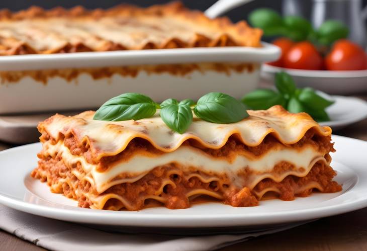 Delicious Layers of Lasagna Bolognese