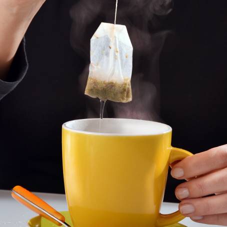 Sipping Serenity Black and Green Tea Bags for Relaxation