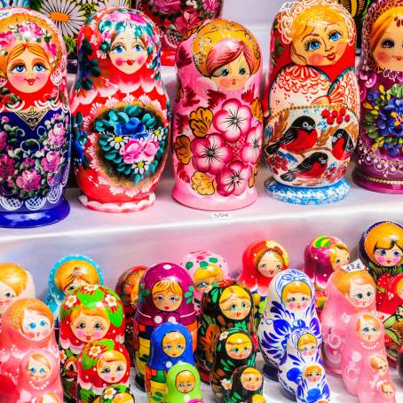 Babushka Dolls Icons of Russian Folk Art