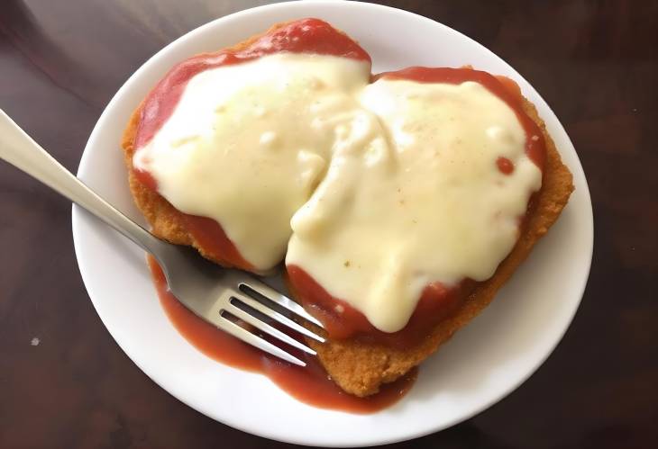 Deliciously Breaded Chicken Parmesan with Marinara Sauce