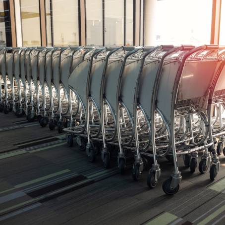 Smart Luggage Carts Enhancing the Airport Experience