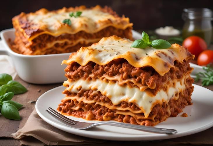 Indulge in Hearty Lasagna Bolognese