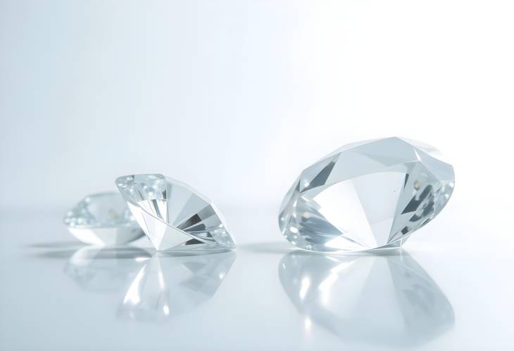 Radiant Diamonds with Ground Reflections in Panoramic View