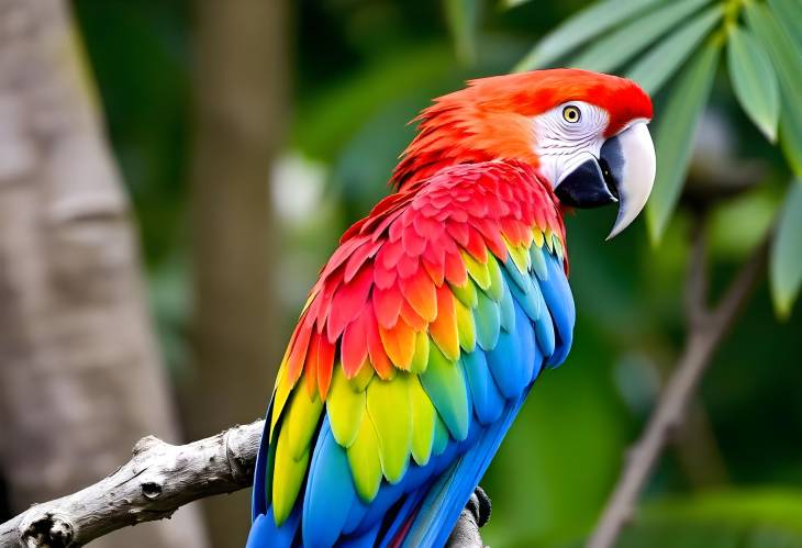 Scarlet Macaw The Colorful Jewel of the Rainforest