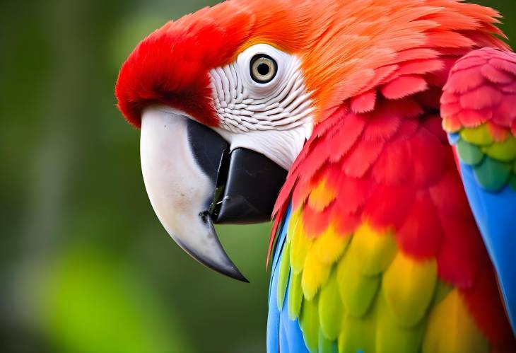 The Scarlet Macaw Natures Colorful Parrot