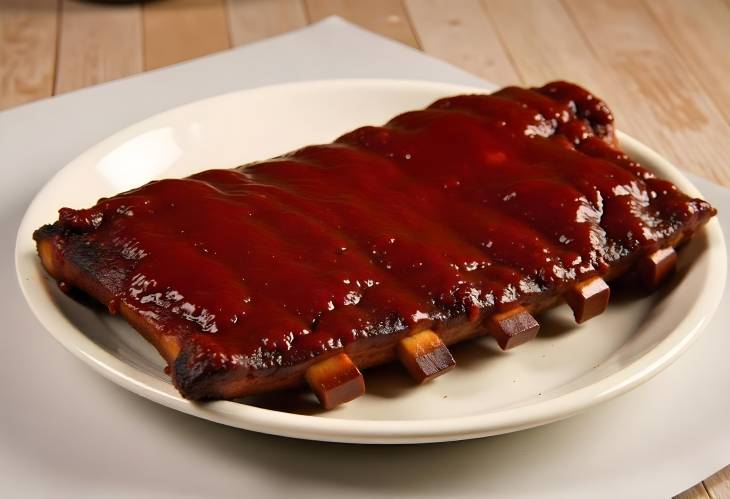 BBQ Ribs Slathered in Tangy Goodness