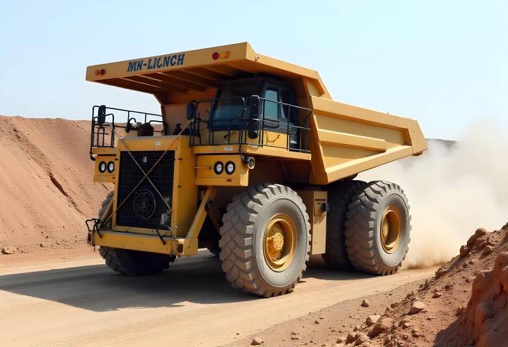 Mining Trucks Engineered for Tough Terrain