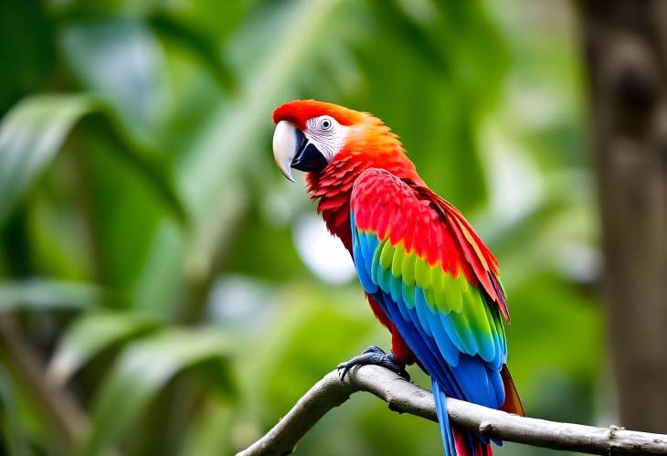 Scarlet Macaw The Iconic Parrot of the Tropics