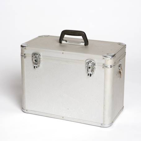 Silvery Luggage Stylish and Functional