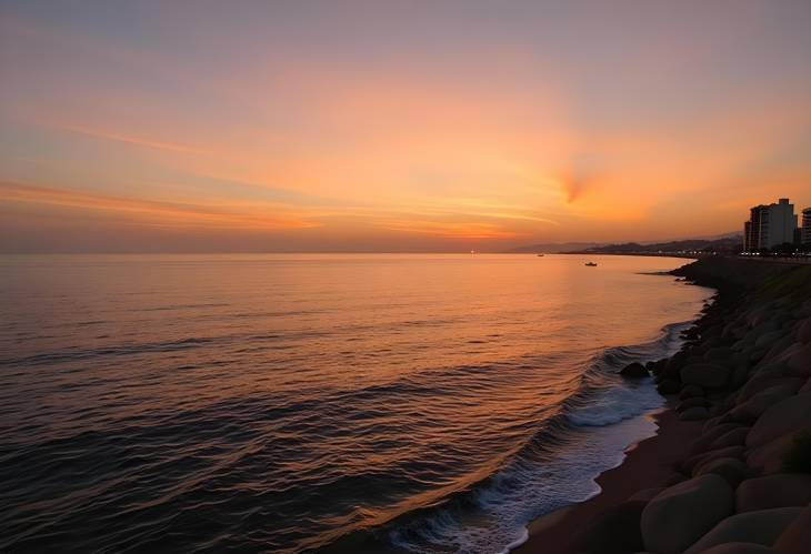 Sunset Serenity La Costa Verde from Miraflores