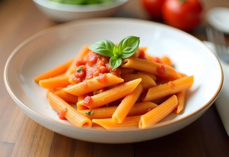 Fiery Penne all Arrabbiata Spicy Tomato Pasta Delight