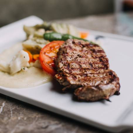 Decadent Dining Beef Fillet Steak with Sea Salt