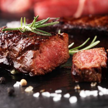 The Allure of Beef Fillet Steak with Sea Salt