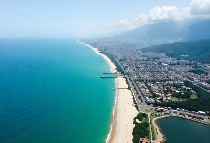 Aerial Wonders La Costa Verde in Lima, Peru