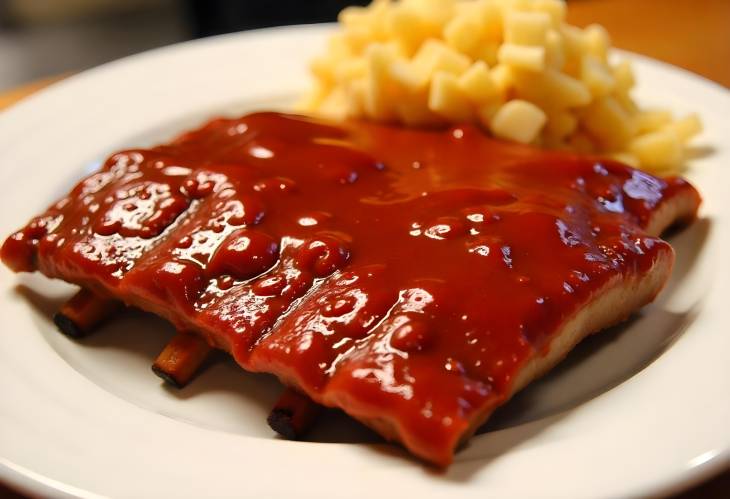 Indulgent BBQ Ribs Slathered in Tangy Goodness