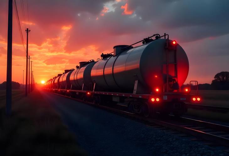 The Art of Transportation Backlit Fuel Tanks