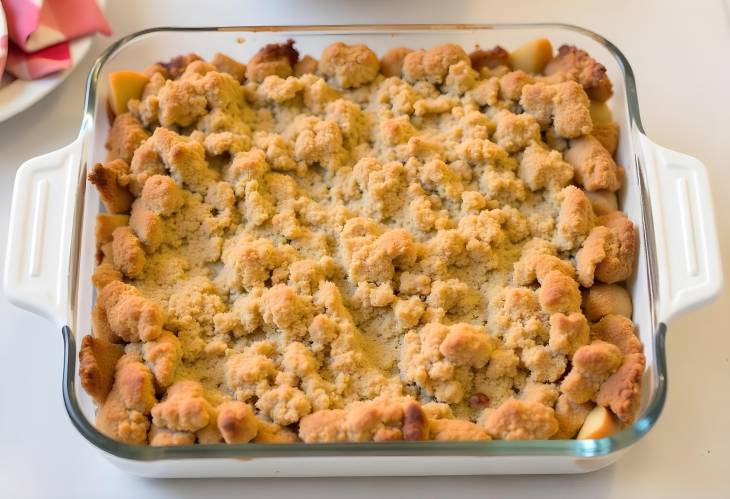 Warm and Comforting Apple Crumble Delight