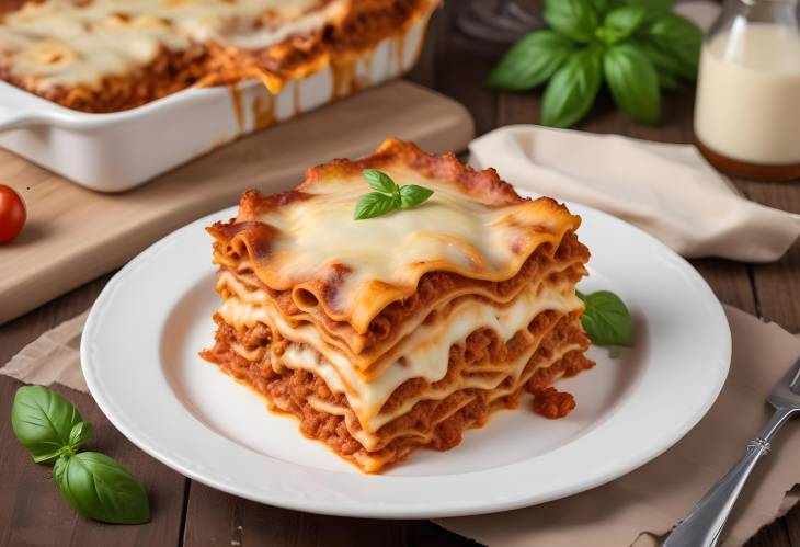 Layers of Flavor Classic Lasagna Bolognese