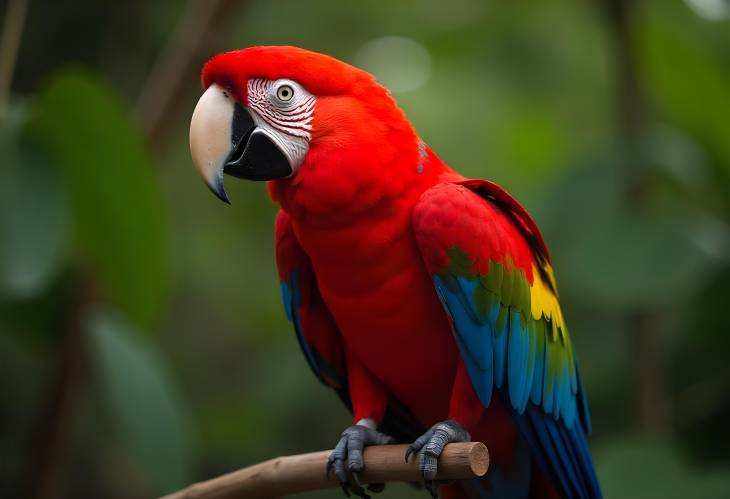 Scarlet Macaw The Iconic Parrot of the Tropics