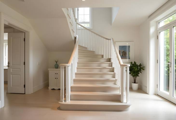 Stylish Staircase A Modern Touch in Grodno Home