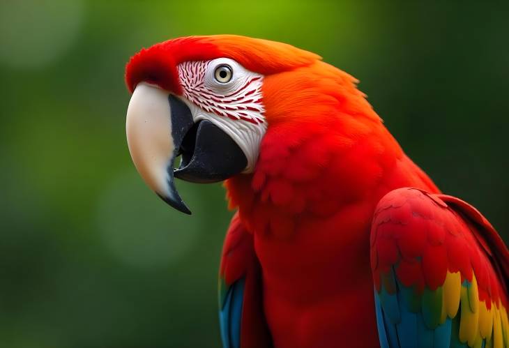 Scarlet Macaw The Tropical Avian Wonder