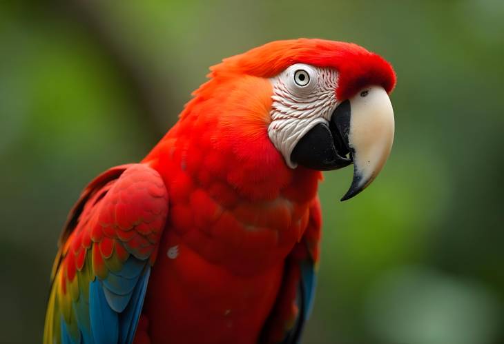 Scarlet Macaws Guardians of the Tropical Rainforest