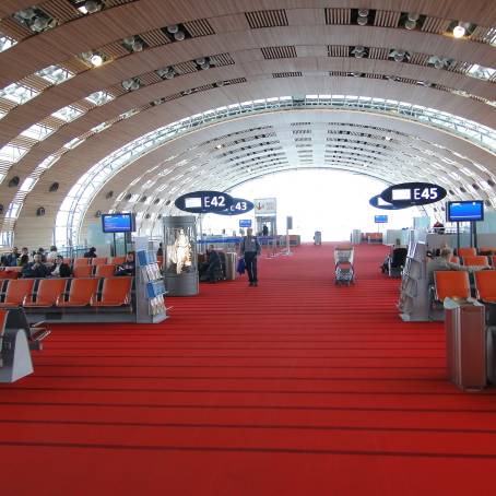 Relaxation Zone Waiting Room for Airport Passengers