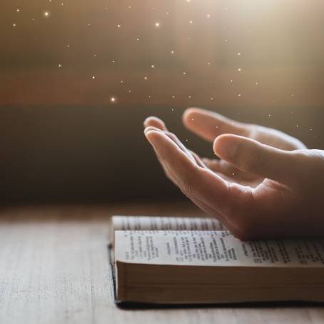 Prayerful Hands Seeking Divine Guidance