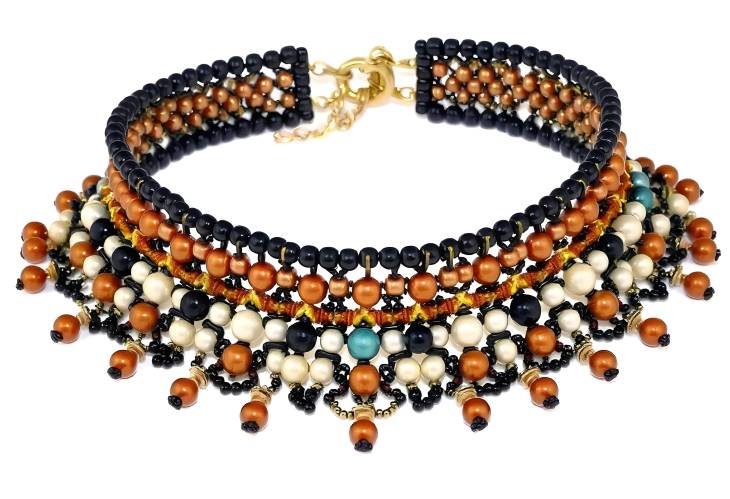 Artisan Beaded Choker for Unique Style